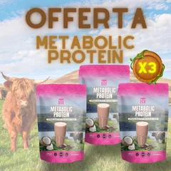 Offerta X3 Metabolic Protein - Collagene Grass Fed - Gusto Cacao