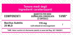 PROBIOTICO Bacillus subtilis - 60 cps