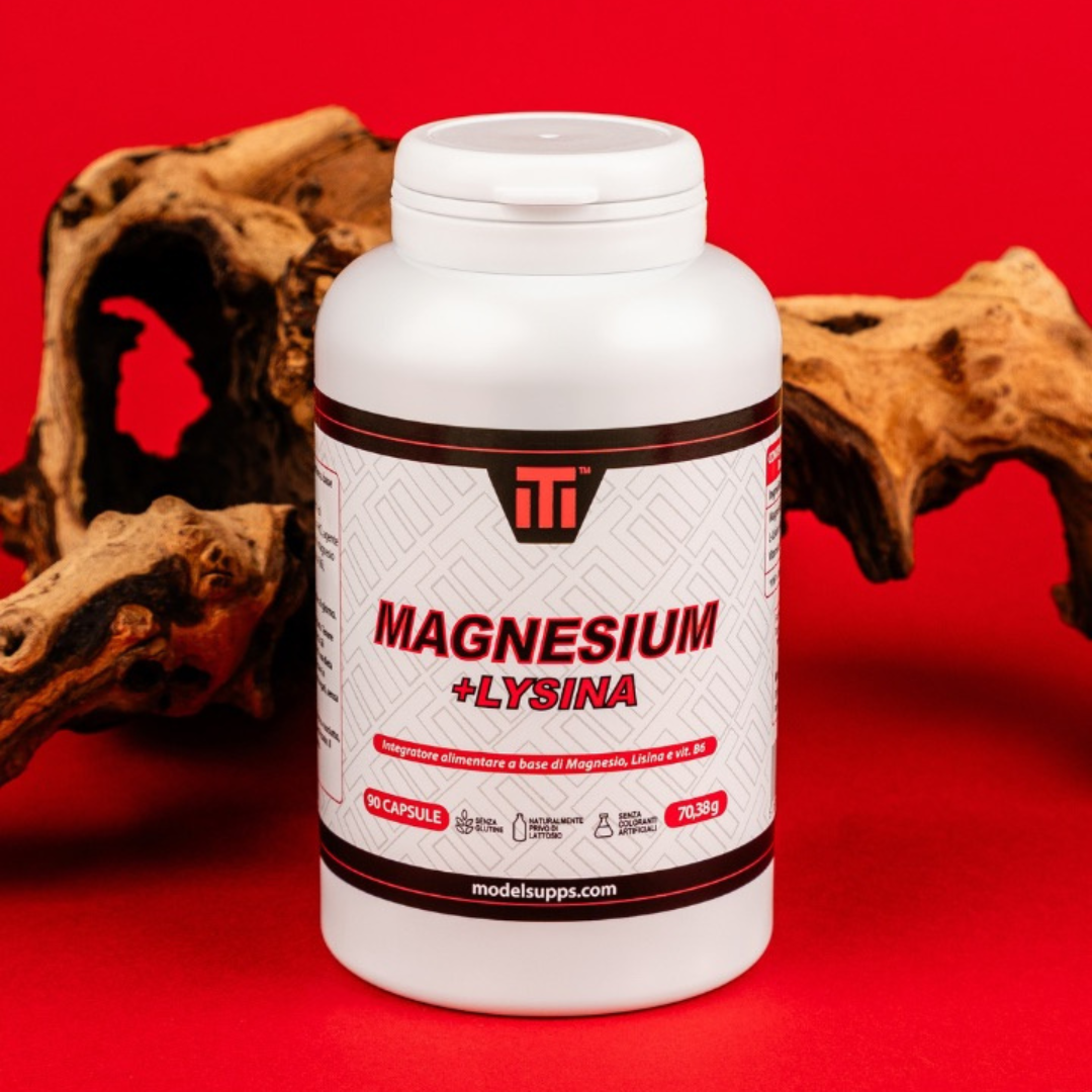 Magnesium + LYSINA - 90 cps