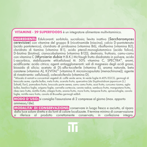 Vitamine - 29 Superfood
