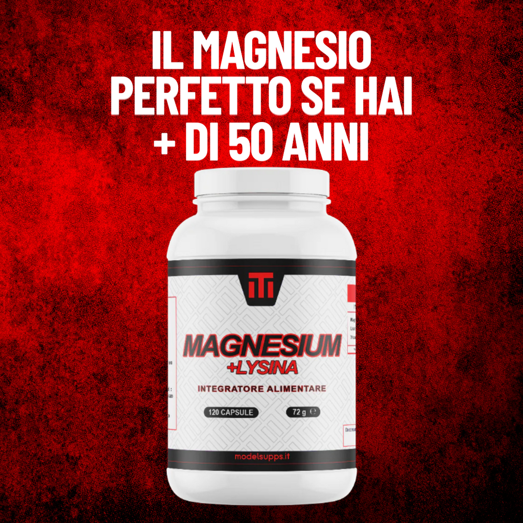 Magnesium + LYSINA - 90 cps
