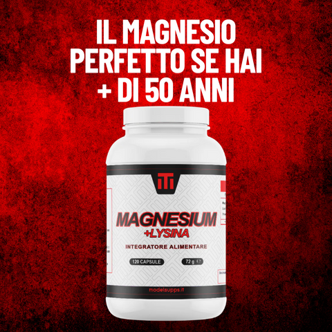 Magnesium + LYSINA - 90 cps