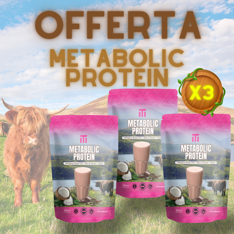 Offerta X3 Metabolic Protein - Collagene Grass Fed - Gusto Cacao