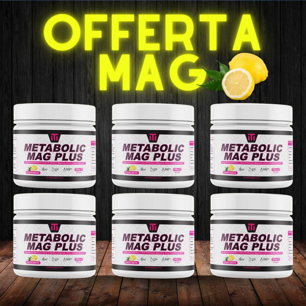 OFFERTA MAGNESIO LIMONE - fornitura 6 confezioni