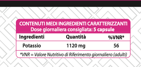 Potassio Citrato puro al 100% - 160 cps