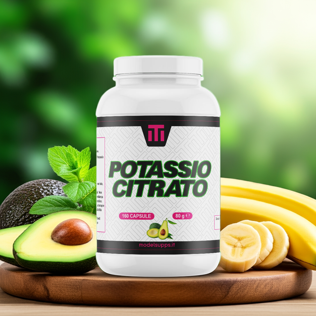 Potassio Citrato puro al 100% - 160 cps