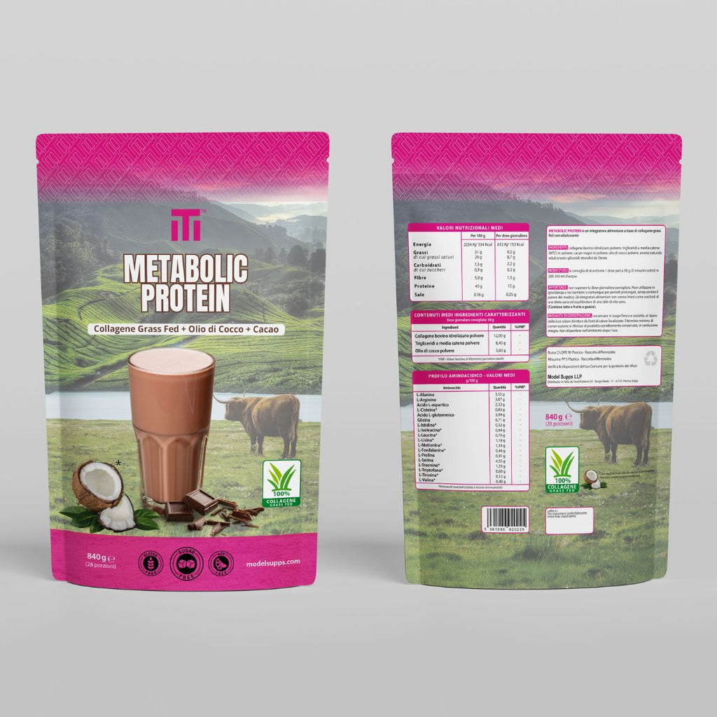 Offerta X3 Metabolic Protein - Collagene Grass Fed - Gusto Cacao