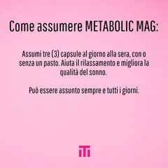 Metabolic Mag 90 cps - 30 Dosi