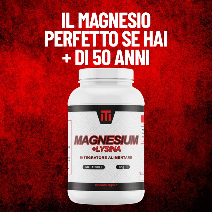 Magnesium + LYSINA - 90 cps