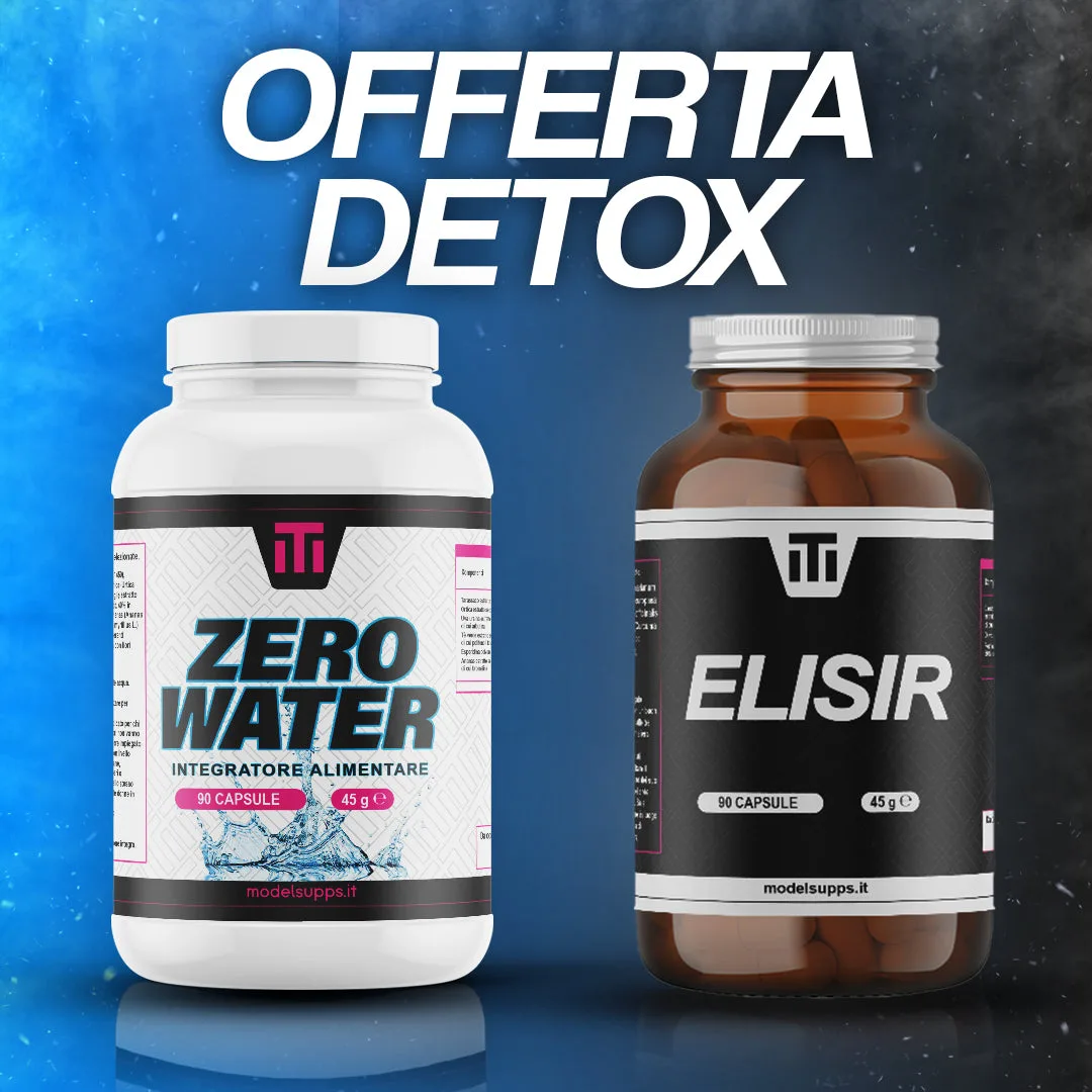 OFFERTA DETOX: Zero Water + Elisir
