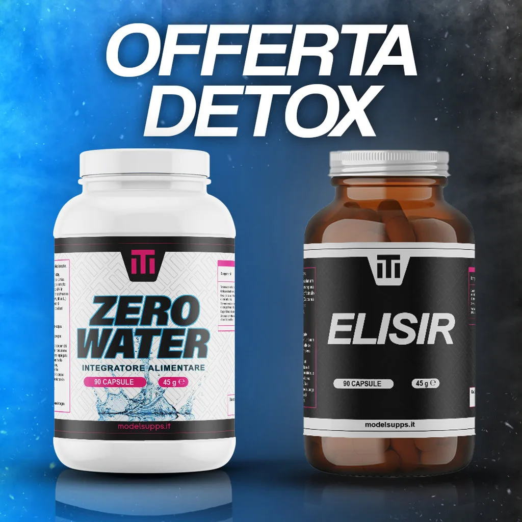 OFFERTA DETOX: Zero Water + Elisir