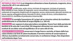 Metabolic Mag PLUS 300gr polvere - Magnesio