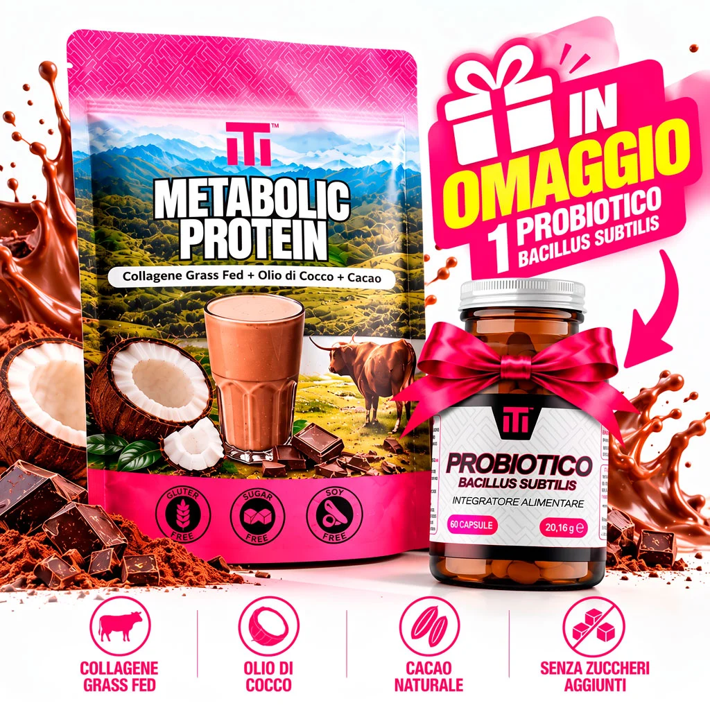 Metabolic Protein - Collagene Grass fed - Gusto Cacao