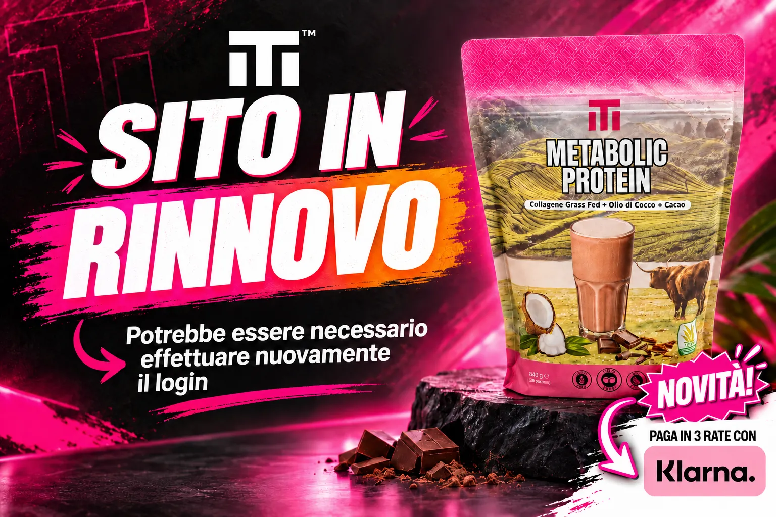 Sito in rinnovo - Metabolic Protein